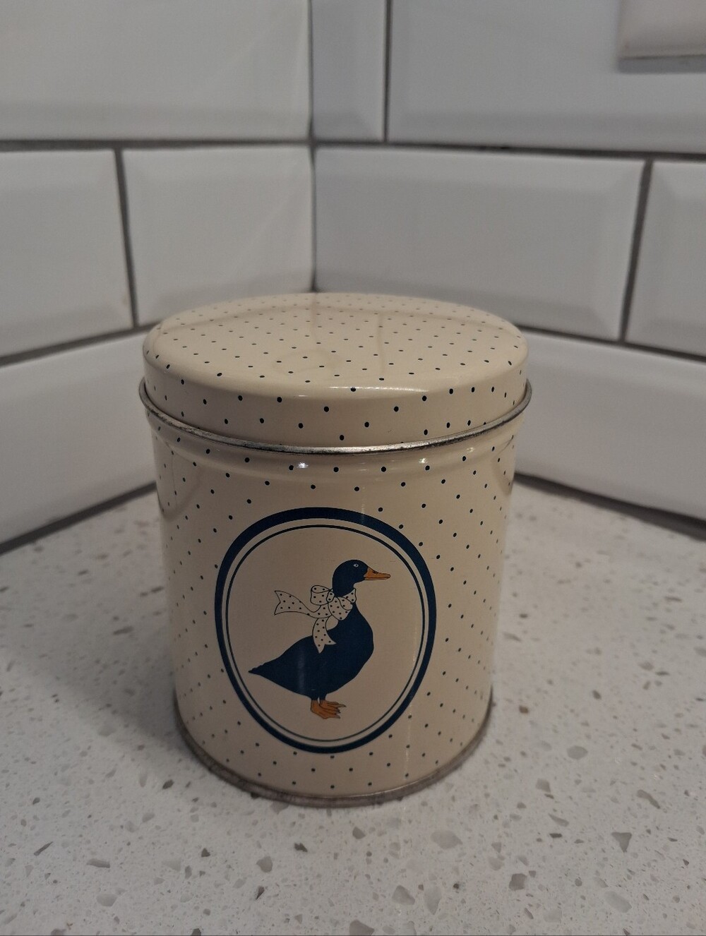 Vintage Goose Tin